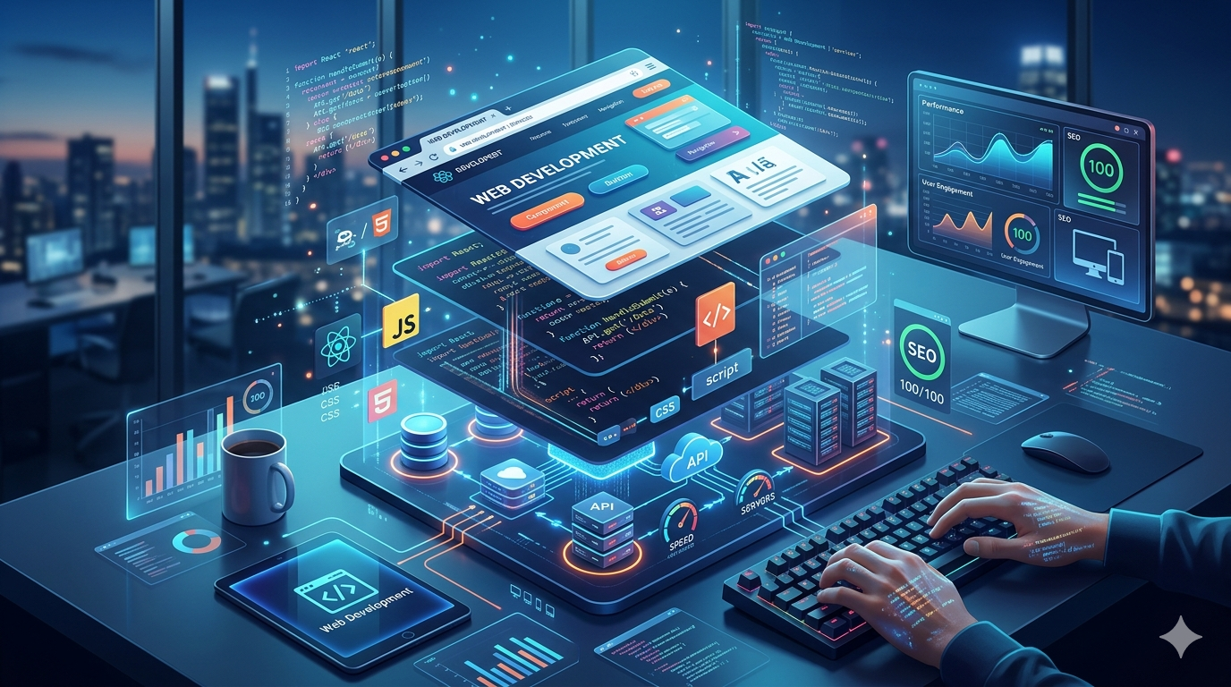 Frontend Development hero background